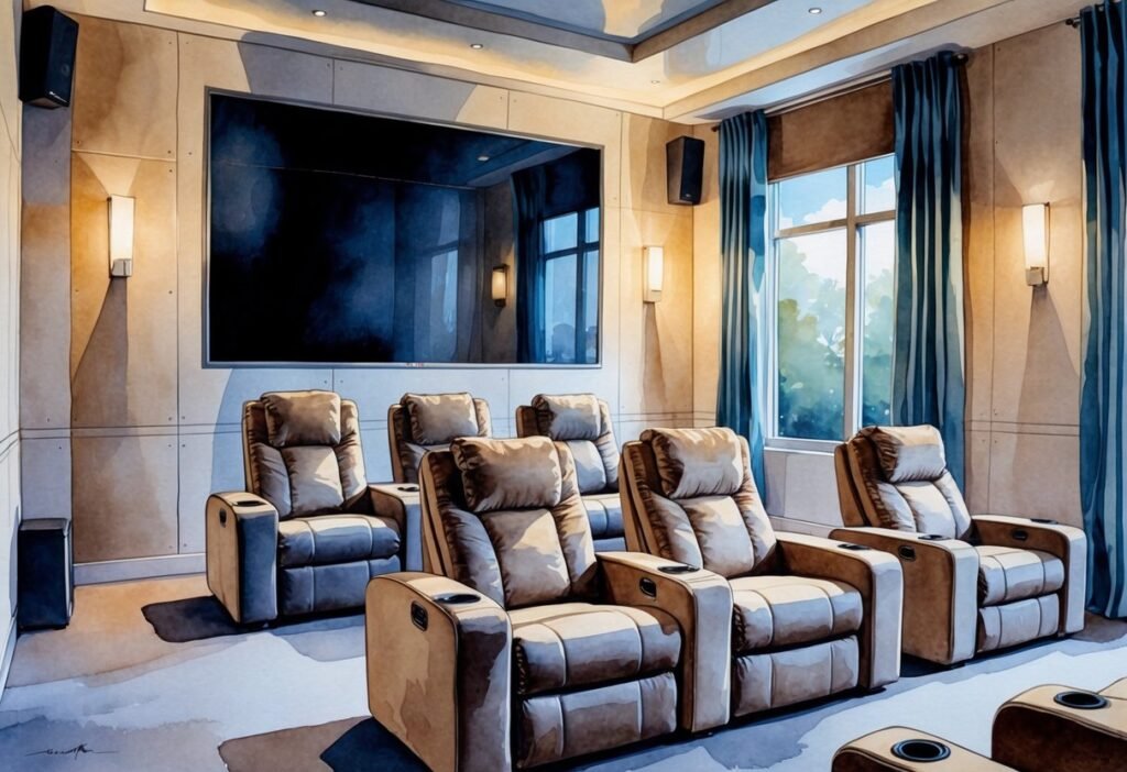 Home theater - Choosing the Ideal Space and Seating Arrangement