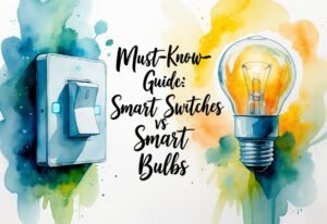 Must-Know Guide: Smart Switches vs Smart Bulbs