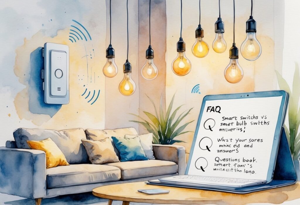 Smart Switches vs Smart Bulbs FAQs: Your Questions Answered