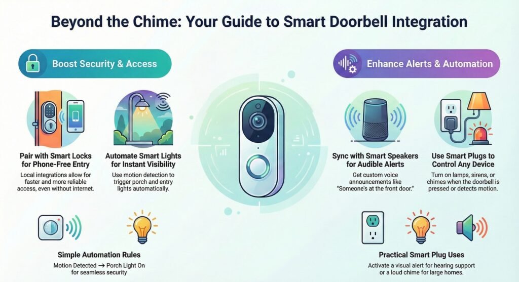 privacy focused video doorbell camera