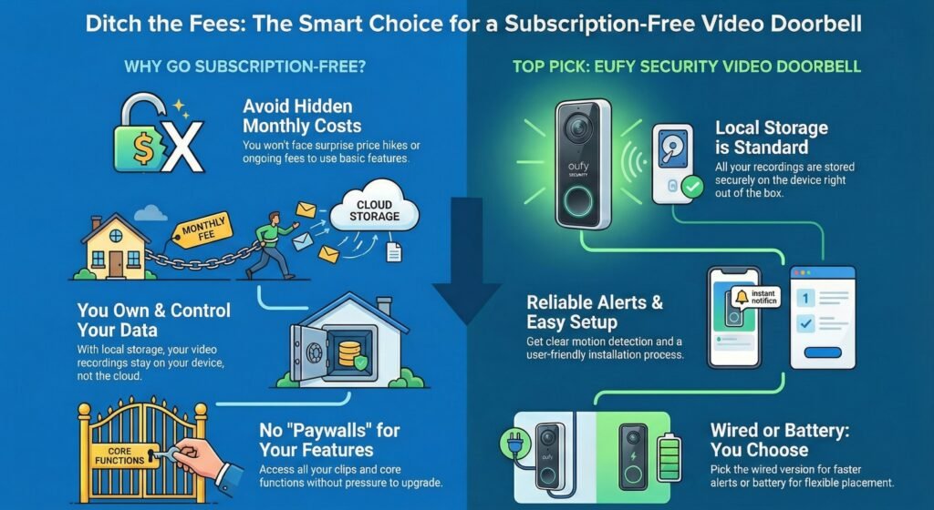 best video doorbell without subscription