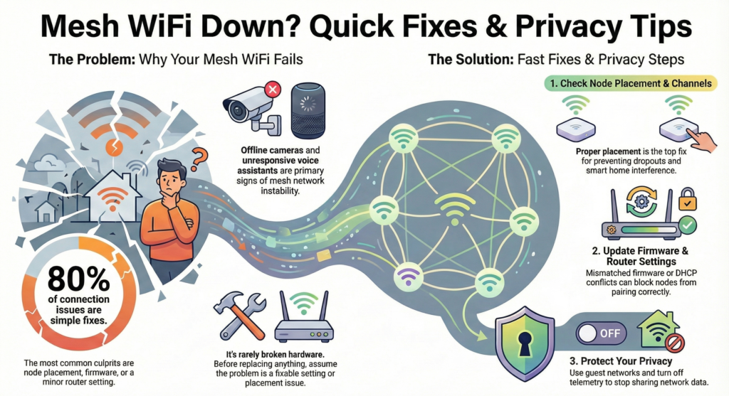 mesh wifi keeps disconnecting