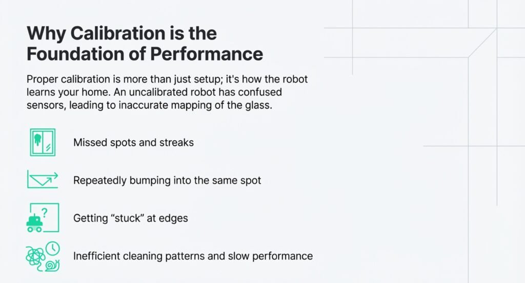 Preparing the Window and Device for Accurate Calibration