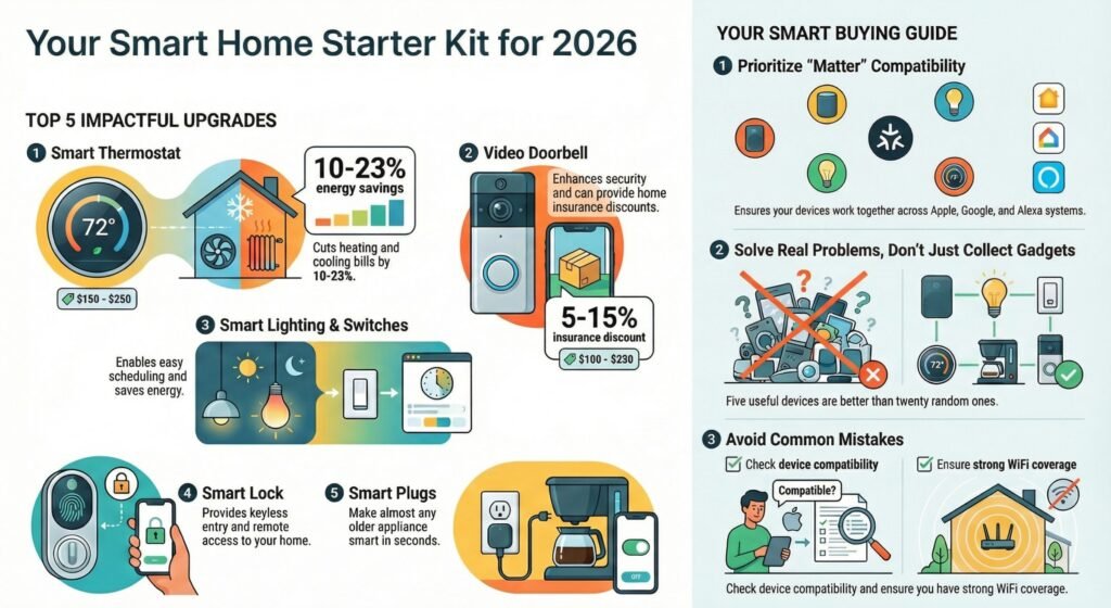 best smart home upgrades to buy