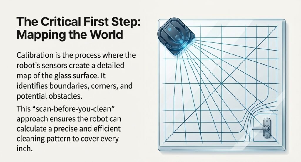 Robot Window Cleaner Sensor & Mapping