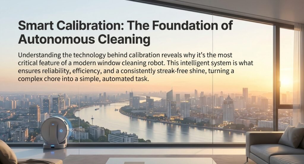 Robot Window Cleaner Smart Calibration