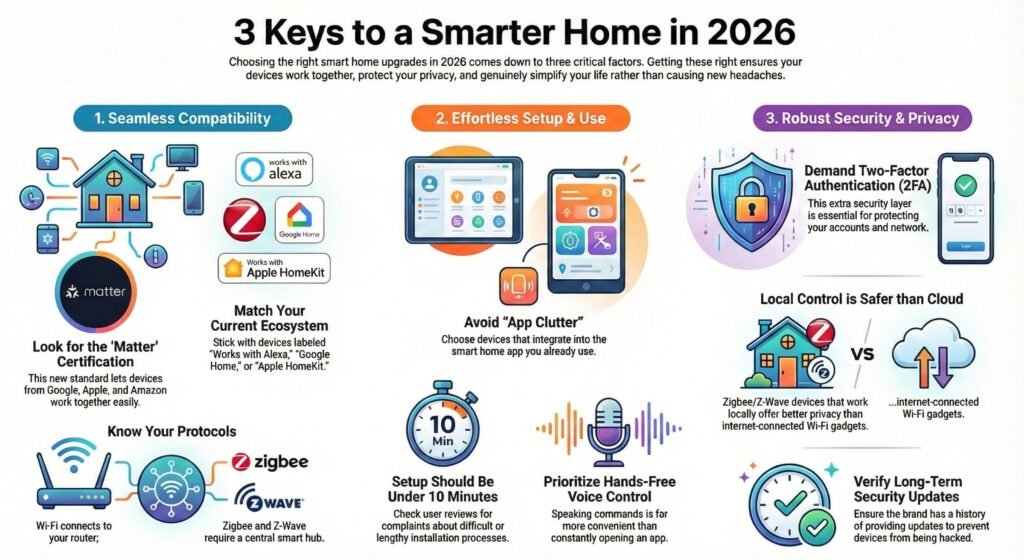 smart home upgrade checklist