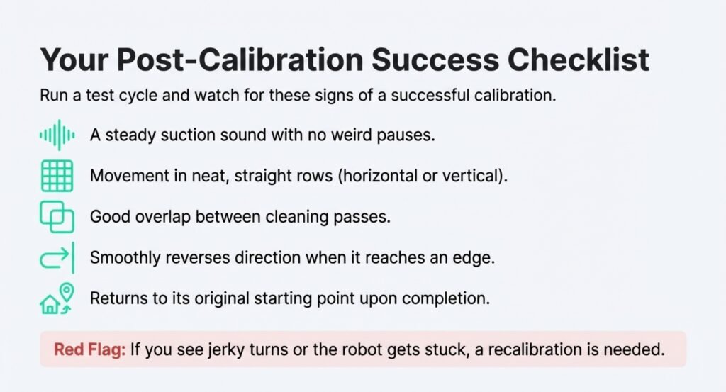 Testing Your Robot Window Cleaner After Calibration