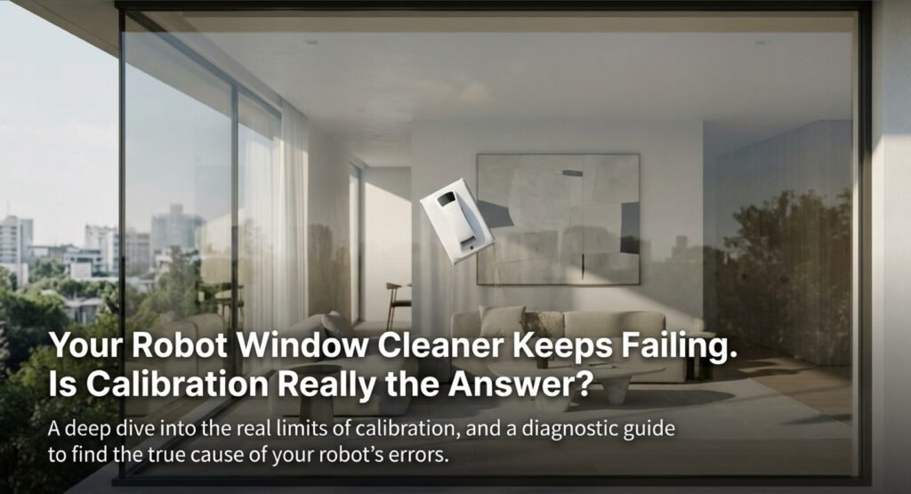 Limits of DIY Robot Window Cleaner Calibration Fixes